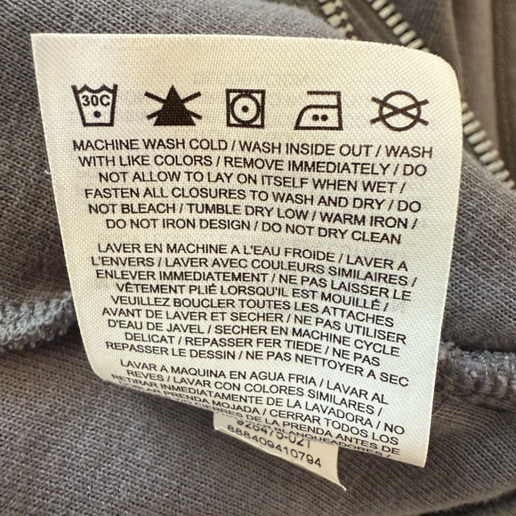 Nike Full Zip Hoodie Gray Size Medium - Picture 11 of 13